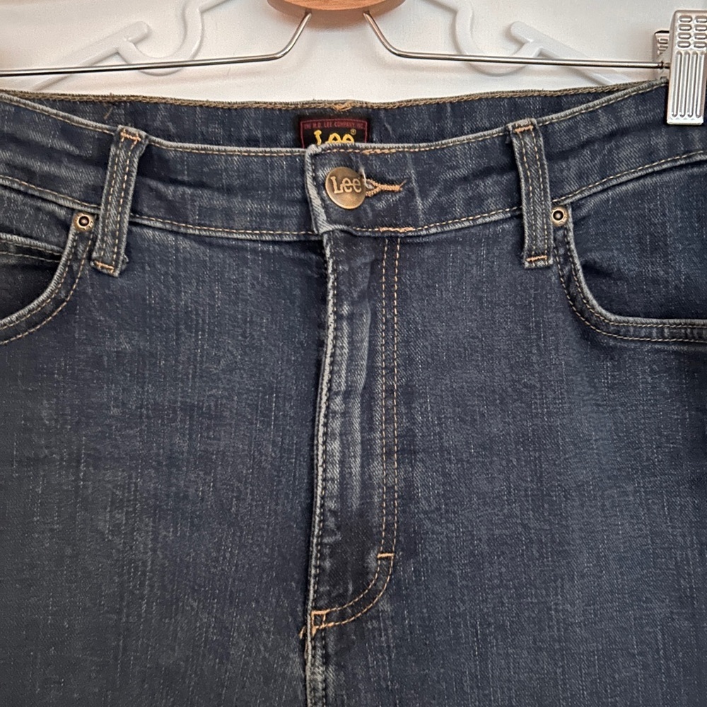 Lee Legendary Trouser Wideleg Jeans Size 14 - Picture 4 of 12